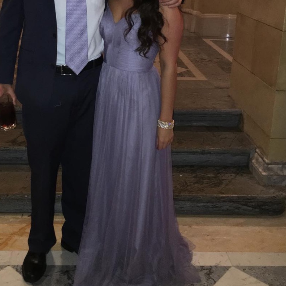 Wtoo by waters bridesmaid dress in heather